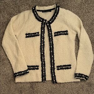 White House Black Market Textured Knit Sweater